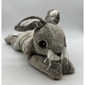 IKEA Vandring Hare Gray Rabbit Plush Stuffed Animal 2015